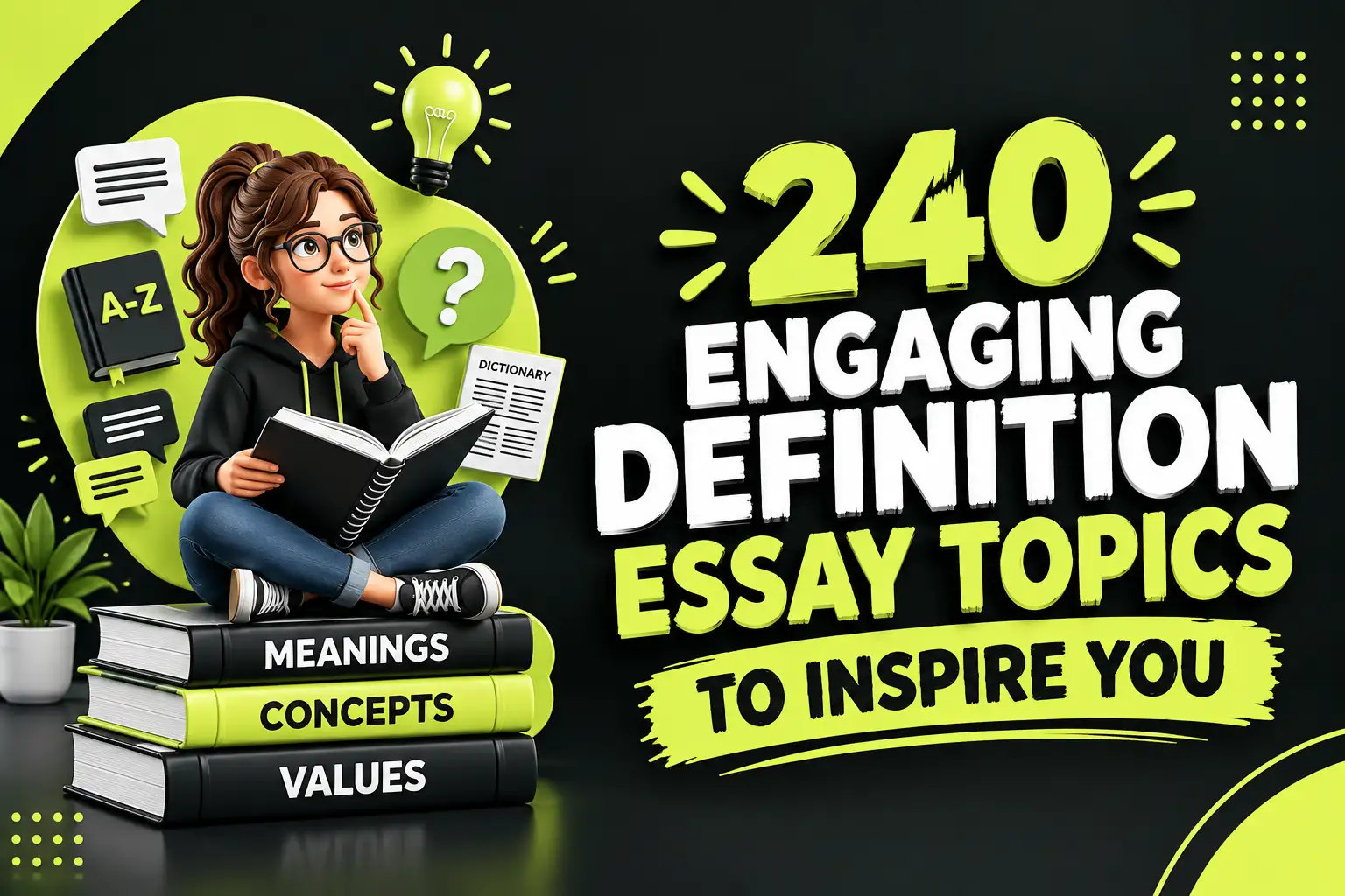 240 Engaging Definition Essay Topics